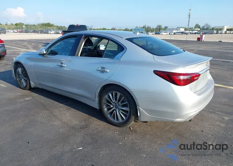 2019 Infiniti Q50 3.0T Luxe из США, поврежденный, VIN JN1EV7AP3KM516573